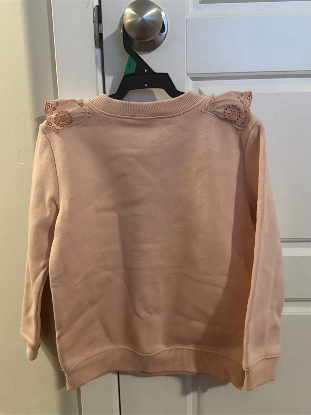 Pink Ruffle Butterfly Sweatshirt - Picture 4 of 4